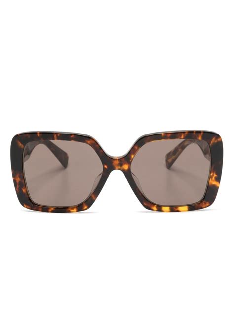 miu miu eyewear amazon|miu oversized sunglasses.